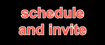 Schedule and Invite in Zoom